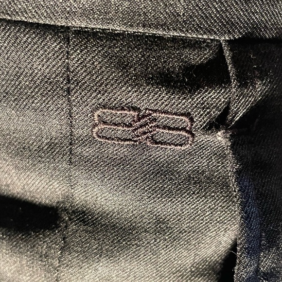VINTAGE BALENCIAGA WOOL DRESS PANT - Picture 7 of 14